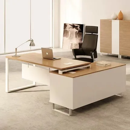 

Guangzhou Office Simple Modern Furniture Desk Supervisor Manager Desk and Chair Combination Training School