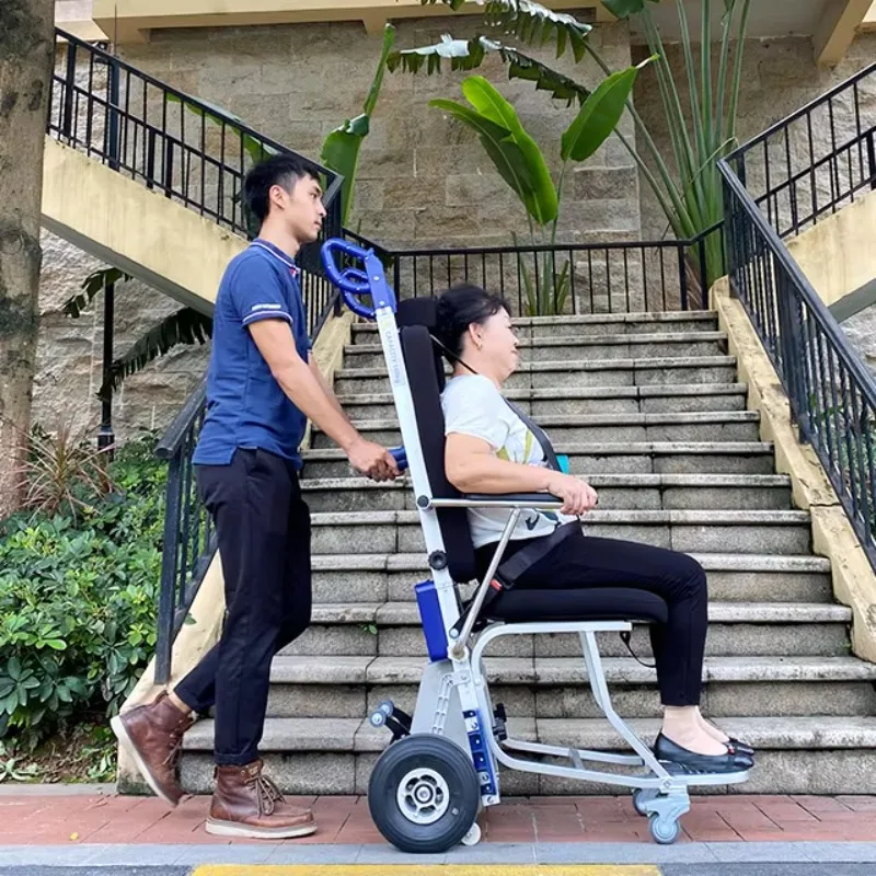 20252025Electric Climber Wheel Chair Motorized Machine Climbing Carrier For People Stair