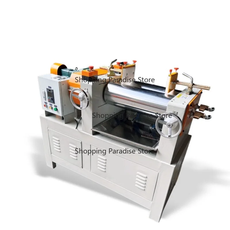 

7-Inch Open Mill Rubber Mixing Machine with Silicone Seal Low Noise Sulfurization Coloring Chip Mixing for Rubber Processing