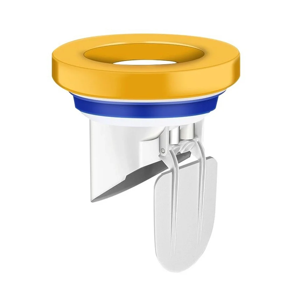 Leak Proof and Smell Block Toilet Flange Seal Ring with Magnetic Closure for Toilets with 100/110mm Drain Pipe Inner Diameter