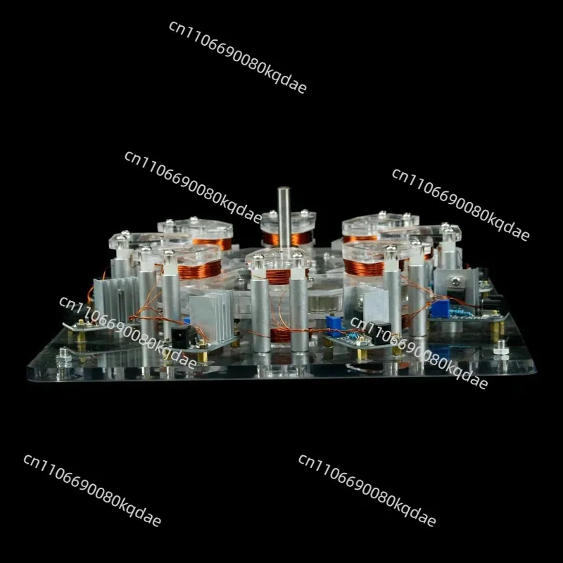 Star‑Type High‑Power Coreless Disk Generator Motor,Experimental Physical Power Generation Assembly Hardware Unit