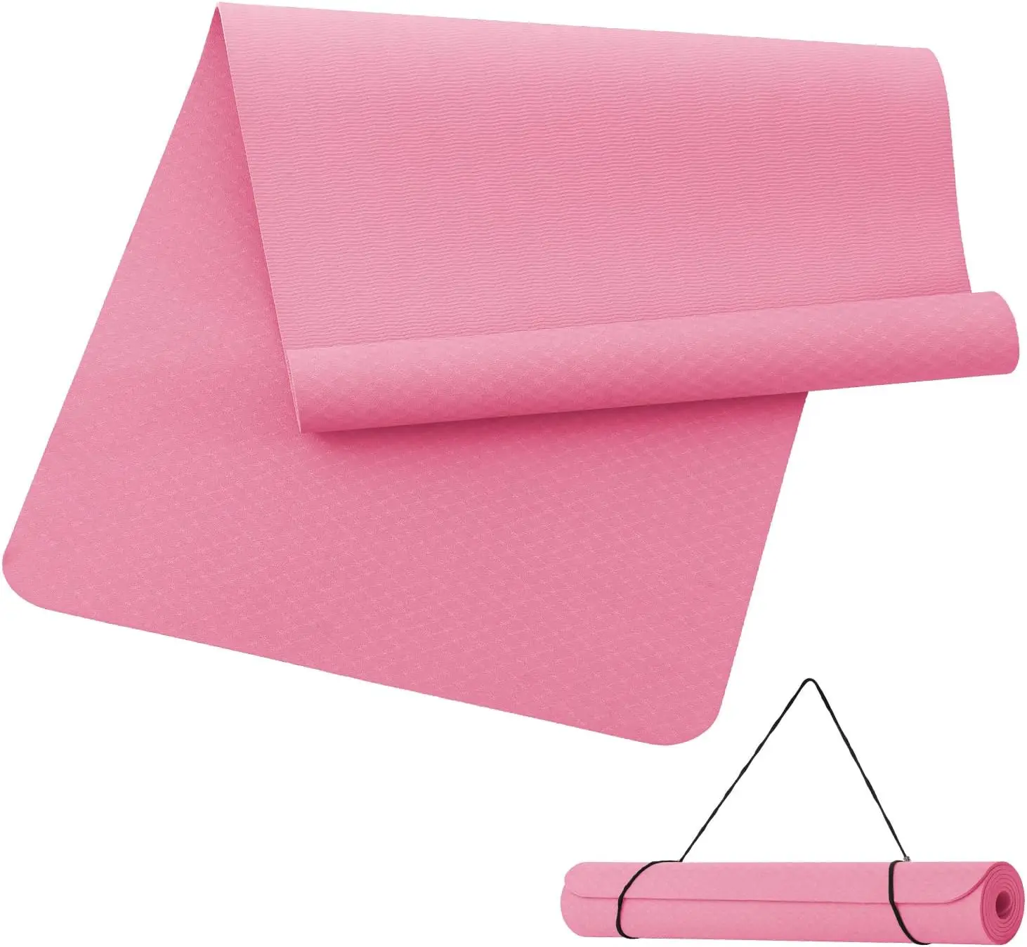 80Cm/100Cm Yoga Mat Glijbaan Tpe Gym Mat Voor Pilates Fitness & Training Sportmat Voor Yoga Pilates Gym