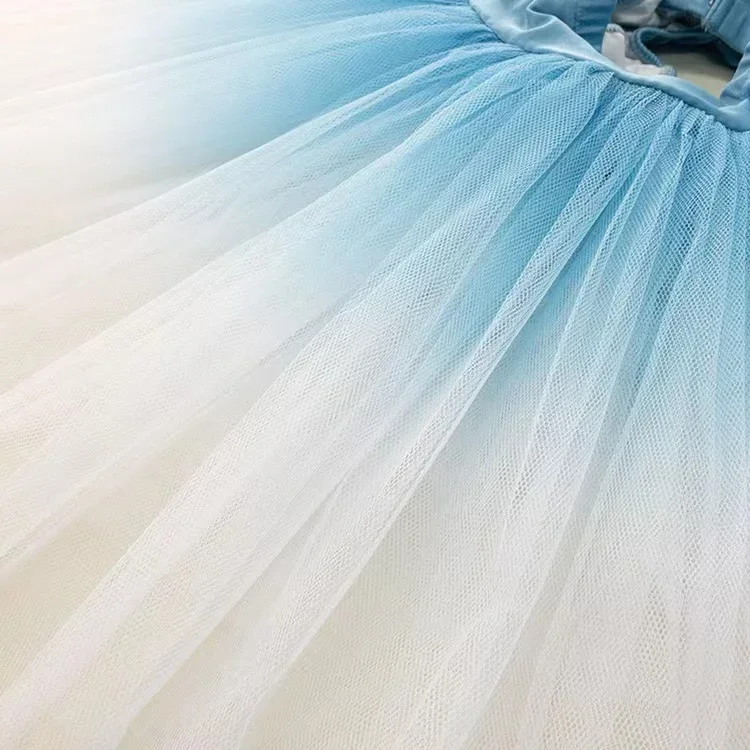 Nuova gonna da balletto Costumi professionali classici per pancake Tutu Pratica di balletto professionale a 9 strati che indossa la padella per adulti da donna