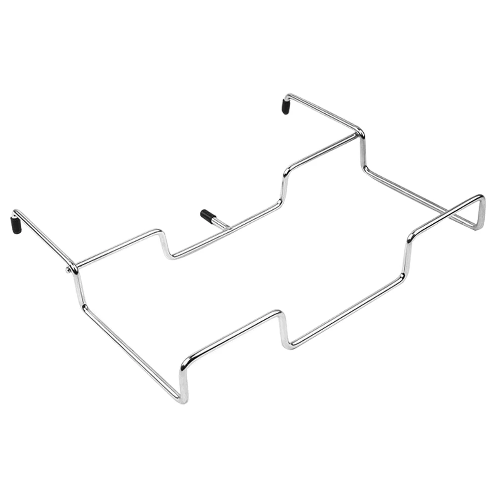 

Rubbish Camping Garbage Hanging Rack Trash Stainless Steel Foldable Table Holder