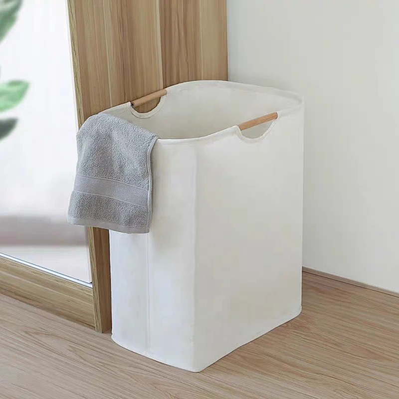 Large Capacity Laundry Storage Dirty Clothes Storage Basket with Handle Hamper Collapsible Laundry Basket Bathroom Accessories