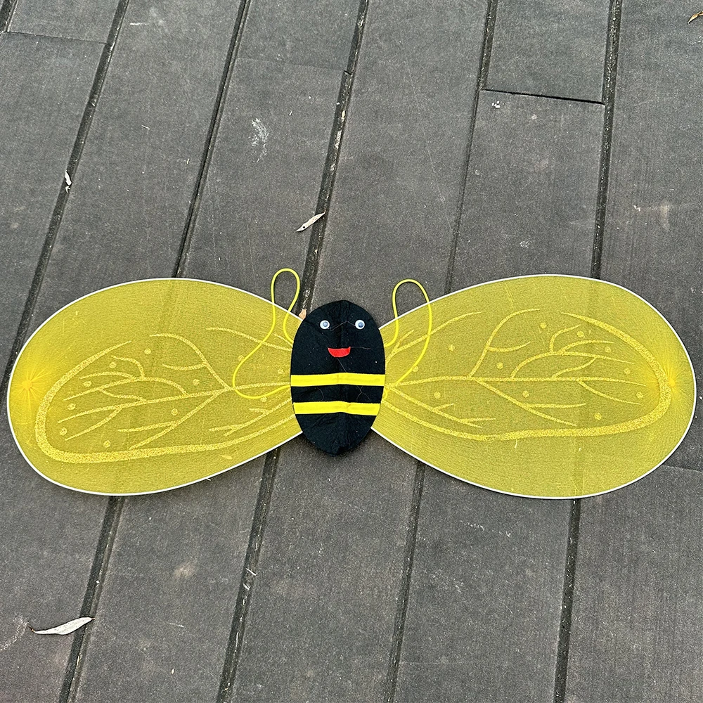 Kawii Bee تأثيري حلي اكسسوارات أنيمي الأصفر الجنية Headbands أجنحة العصا نحل العسل هالوين حفلة عيد ميلاد الدعائم هدايا عيد الميلاد #2