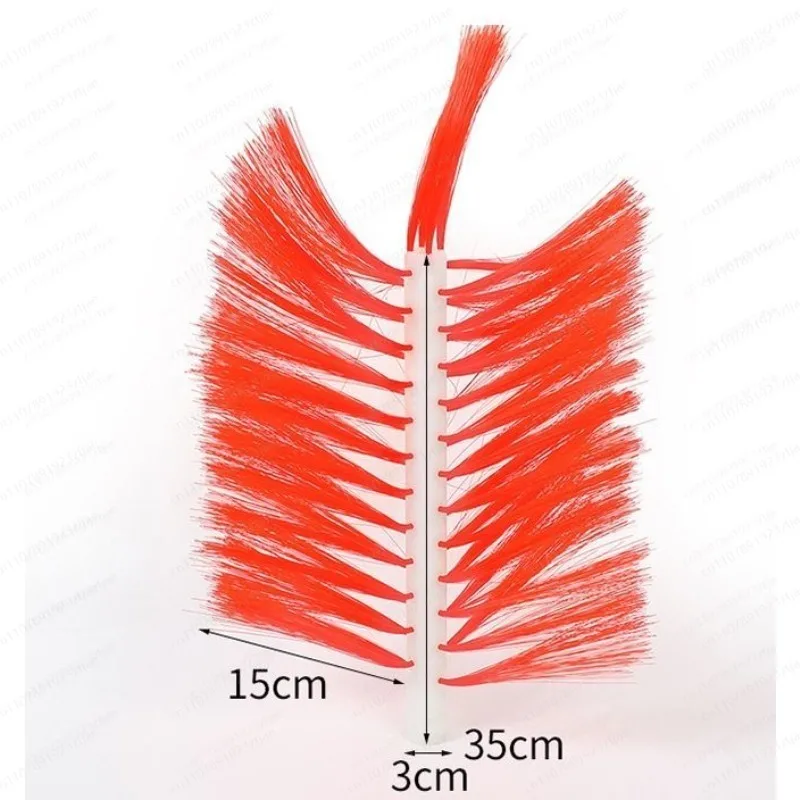 BS-1 Replacement Brush Set for 5-Gallon Bottle Washer, Nylon Bristle Cleaning Brush for 20L Water Jug & Decapper