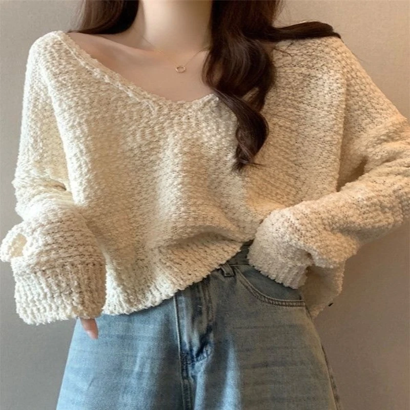 

Short Collar Knitted Bottoming Shirt Women's Autumn and Winter High Waist with New Sweater