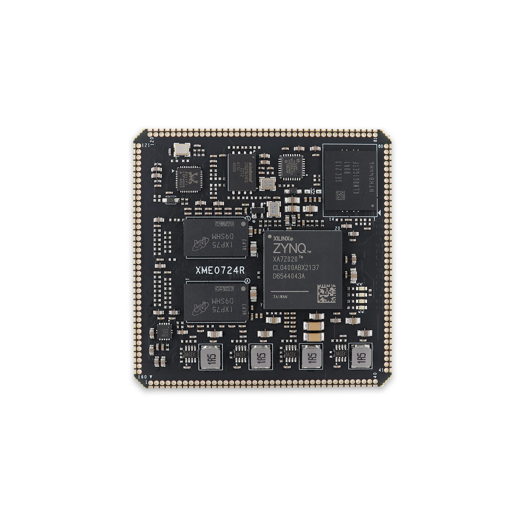 Микрофаза промышленного класса Xme0724 Zynq Som Xilinx Zynq 7000 Soc Fpga Xc7z010 Xc7z020 Система на модуле Основная плата