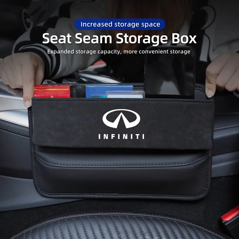

Car Accessories Seat Seam Storage Box Console Gap Filler Strip Tools For Infiniti Q50 FX35 Q30 G37 Q70 QX70 G35 Q60 QX50 QX60 QX