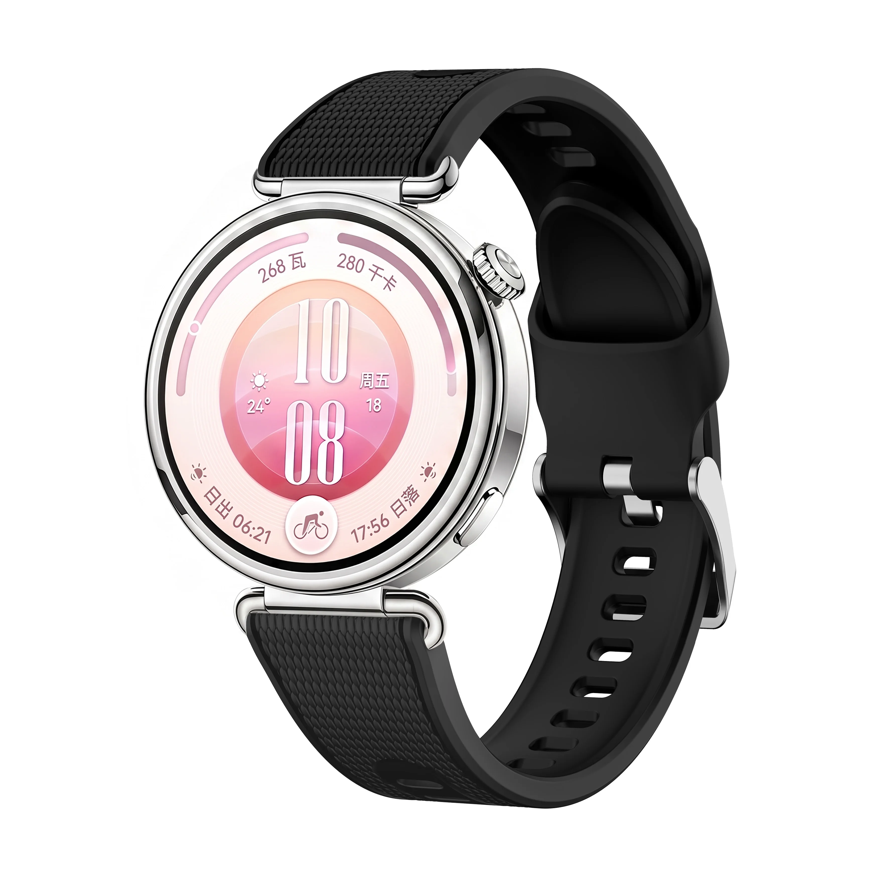 Fluoro‑rubber Strap for HUAWEI - Titan Smartwatch Accessories 评论和价格
