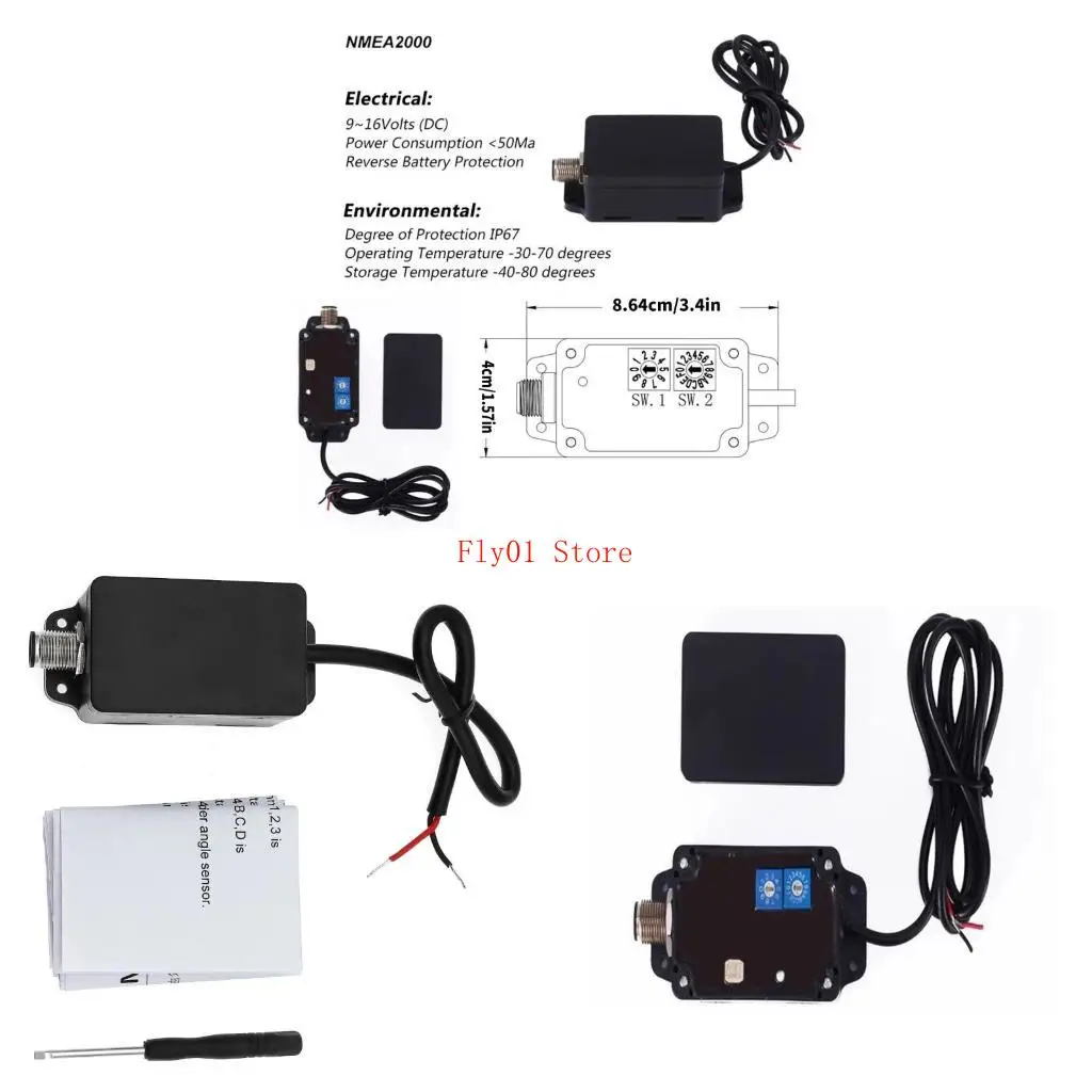 

Marine NMEA2000 Адаптер для яхт -топливных баков Мониторинг CX5001 Easy Installation