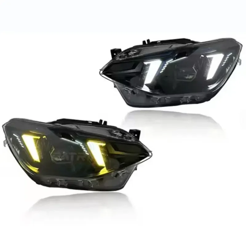 Switchable Yellow White Dual Color Daytime Running Light DRL for Bmws 1Series F20 Headlights Upgrade 2012 to 2014