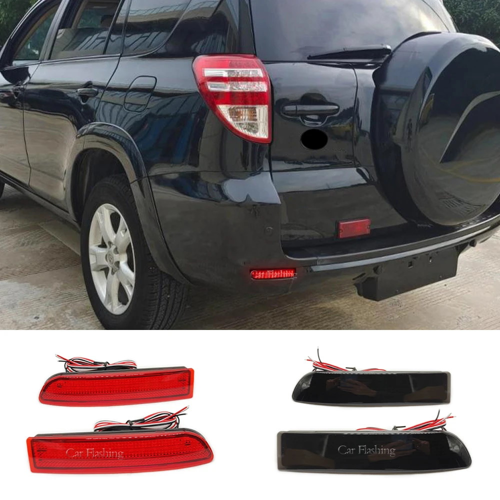 LED Rear bumper reflector light tail brake stop light rear fog lamp For Toyota Avensis Alphard Estima RAV4 Gaia PREVIA IPSUM