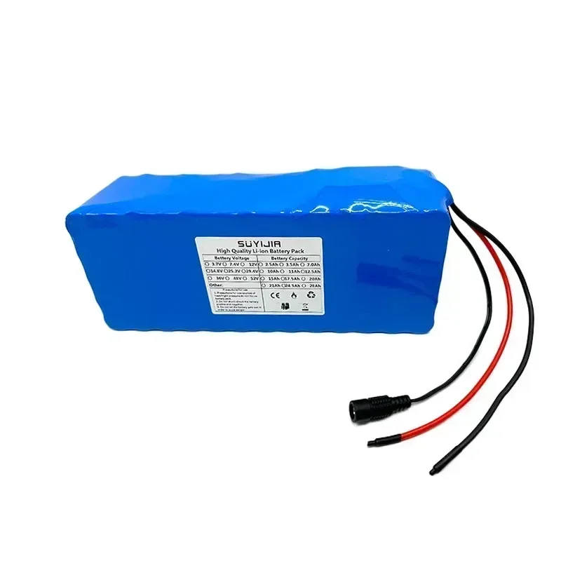 48V Rechargeable Lithium Battery 13S5P 17500mAh Electric Bicycle Scooter Mountain Bike Kit Bicicleta Eléctrica Bicicleta Мопед