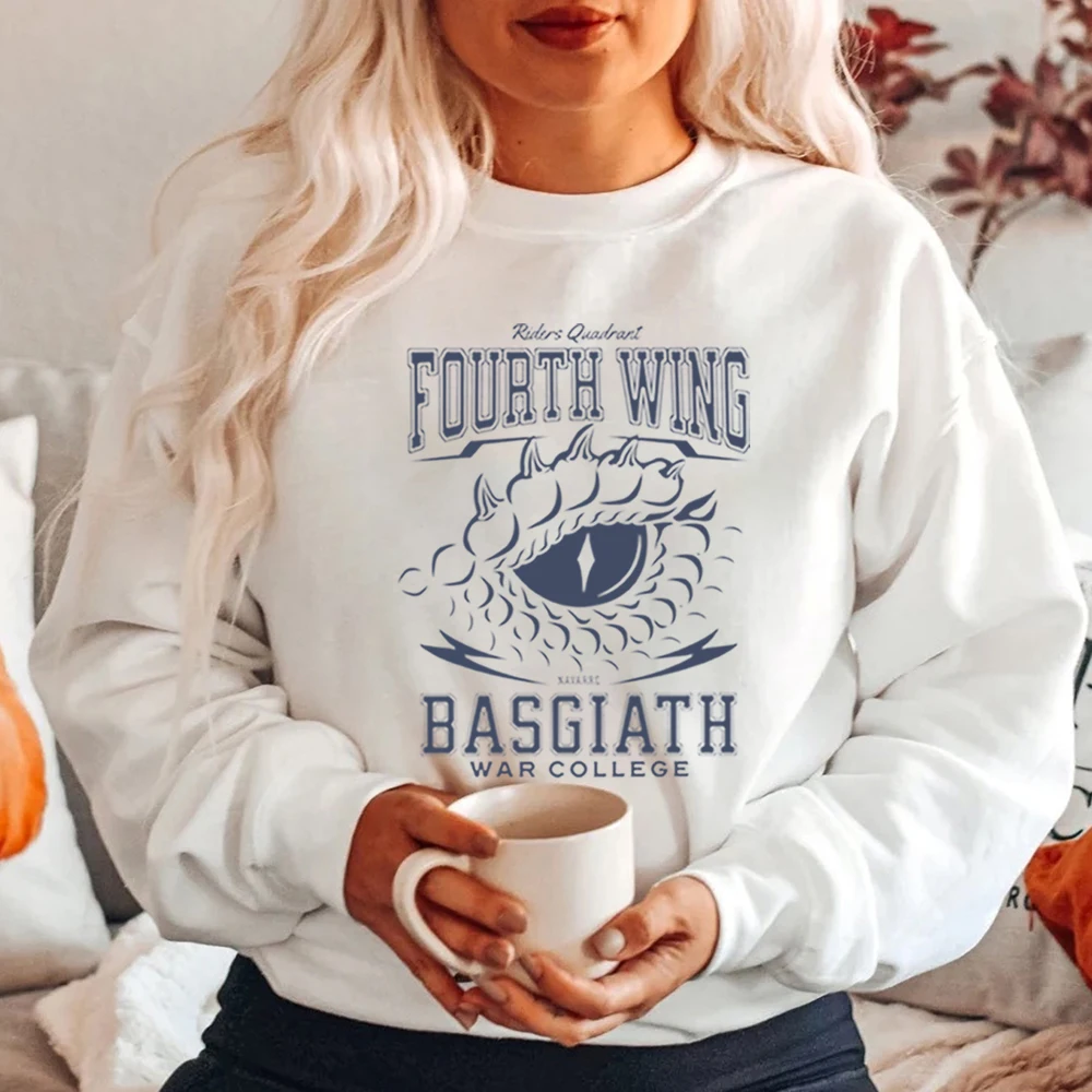 Vierde Vleugel Trui Ruiters Kwadrant Sweath Basgiath War College Hoodie Boek Liefhebbers Shit Cadeau Voor Beste Vrienden Unisex Tops