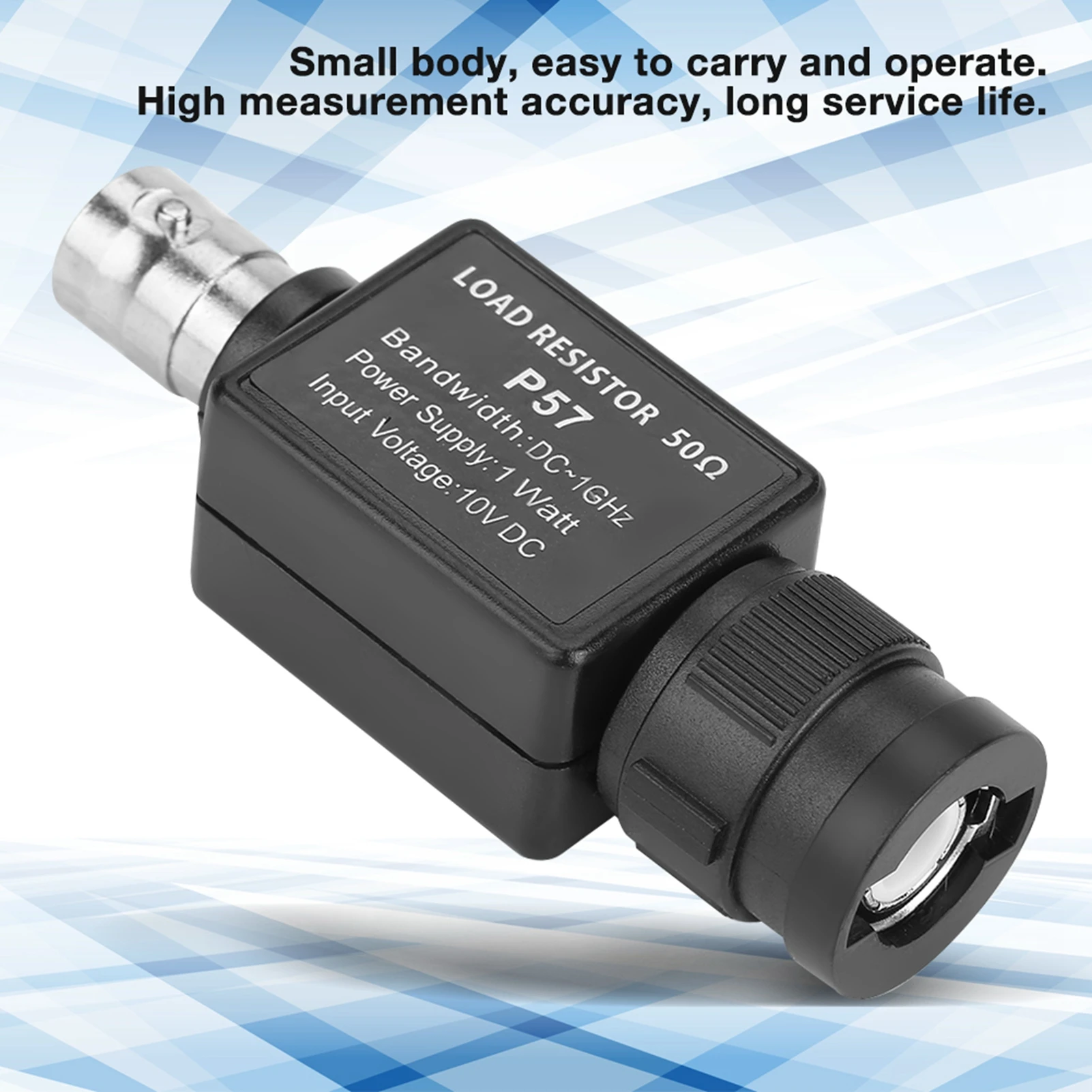 BNC Female to BNC Female Adapter 50 Ohm P57 Q9 Connector RF Coaxial Adapter 50KY Black BNC Coupler Extension Connector