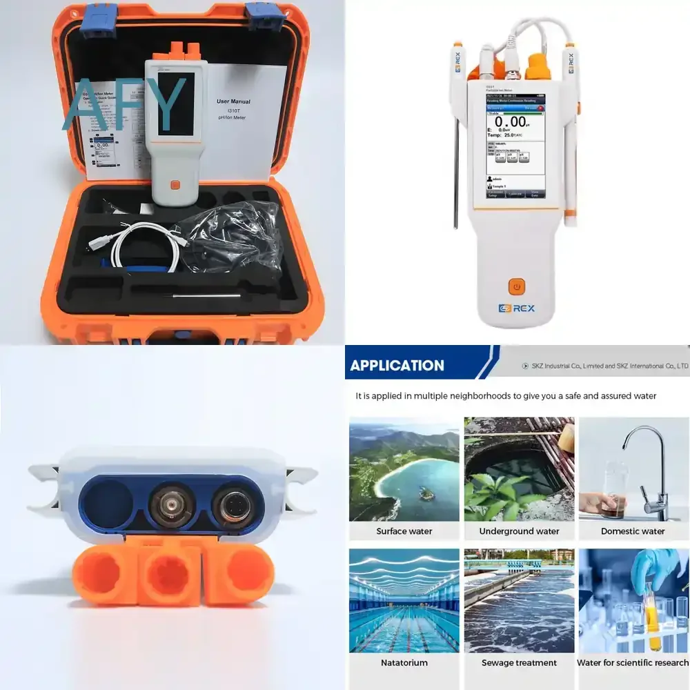 I310T Handheld pH Ion Meter Multi Parameter Analyzer ISE Meter for Pool Water Chlorine Testing for OEM Customization Support