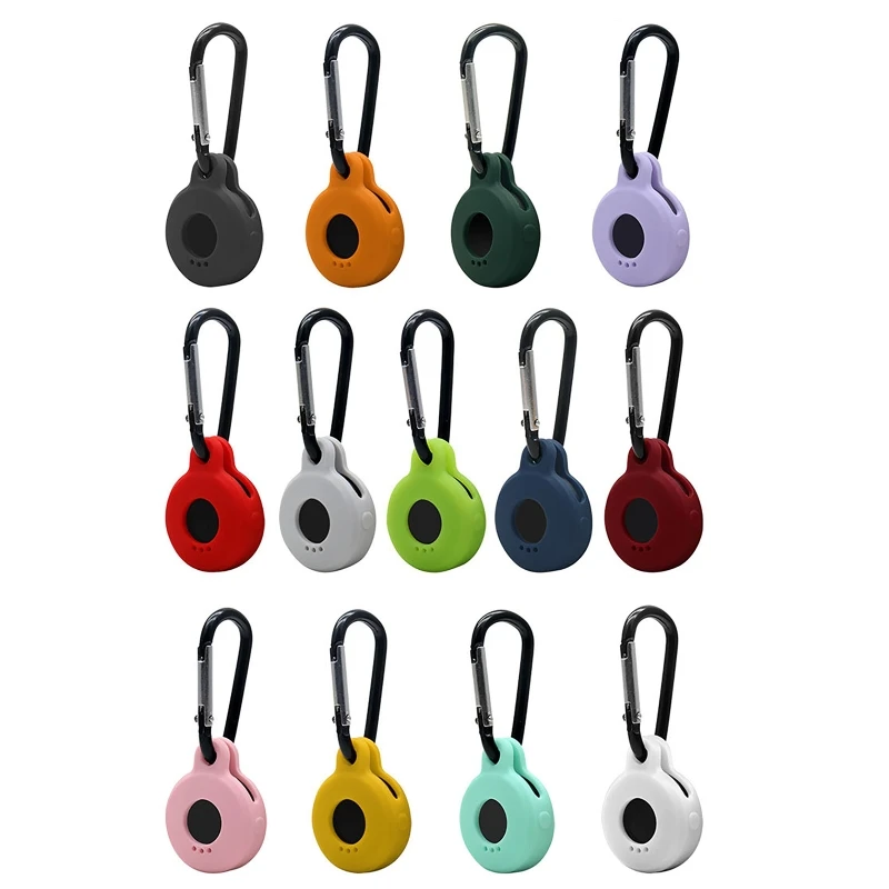 for Tile Sticke Protective GPS Finder for Case Keychain Ring Pets Tracker Positioning Housing Anti-Scratch Cover