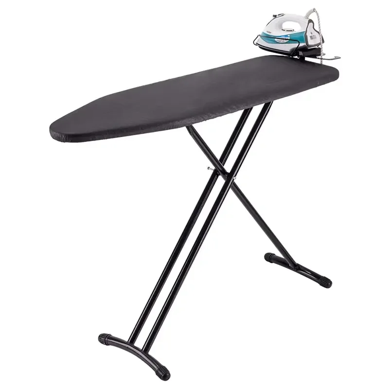 Foldable Ironing Board Set with Steam Iron for Hotel Room Amenities Compact Travel Size Laundry Equipment Durable Metal Frame