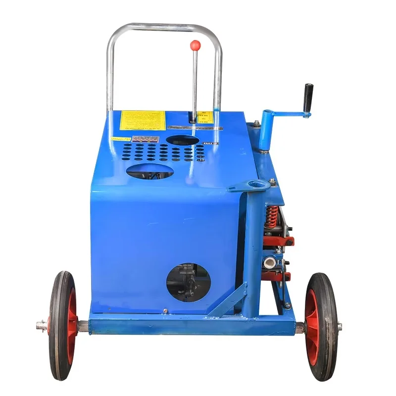 crawler electric start fiber optic c pulling machine conveyor cable wire telecommunication e puller