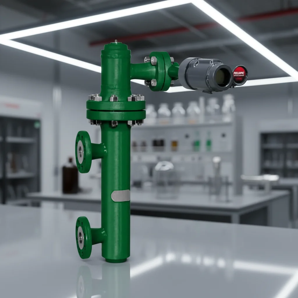 Fisher 249W Level Sensor with FIELDVUE DLC3010 Digital Controller 0.1% Linearity Ex h IIC Tx Gb for Liquid Level Measurement