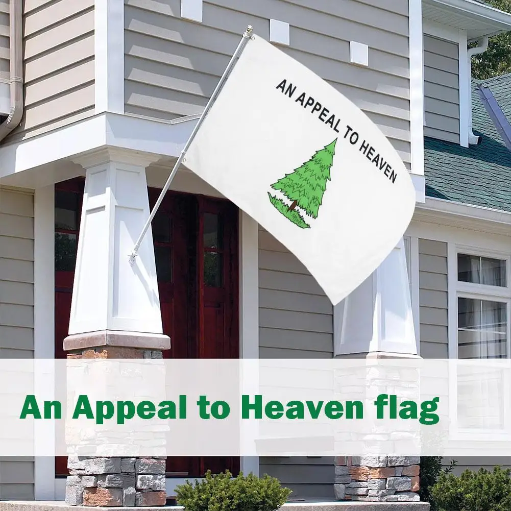 1Pcs JimonFlag 90x150cm Washingtons Cruisers Liberty Pine Tree AN Appeal to Heaven Flag For Decoration