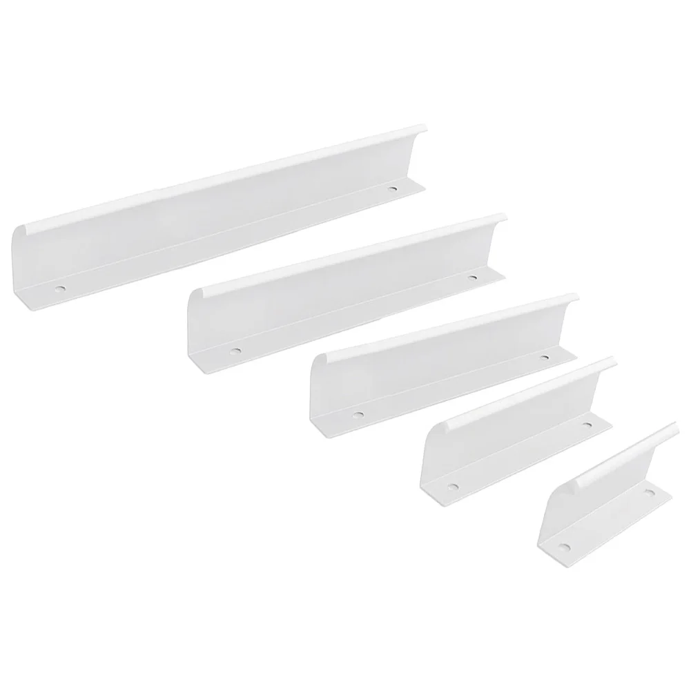 80-300mm Cabinet Door Handles Invisible Pulls For Kitchen Cupboard Handles Drawer Knobs Furniture Handle Bedroom Hardware