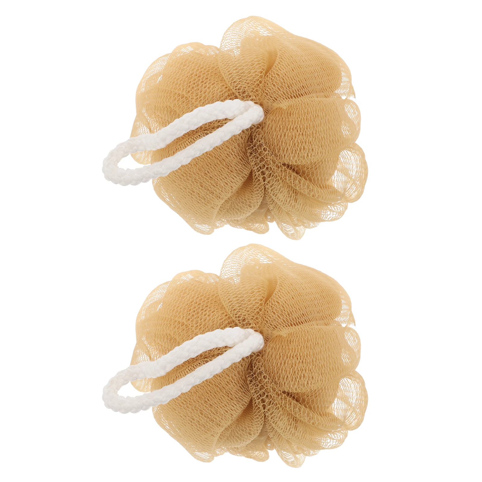 

2 Pcs Bath Ball Tool Artificial Hanging Flower Accessories Scrubbers Bathing Super Soft Baby