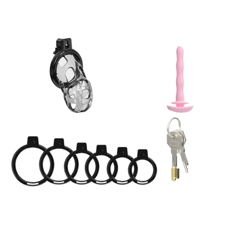 BDSM Restrain Sex Toy Catheter Plug Reinforce Bondage Gear Male Chastity Device Soft Rubber Material Erotic Urethral Lock