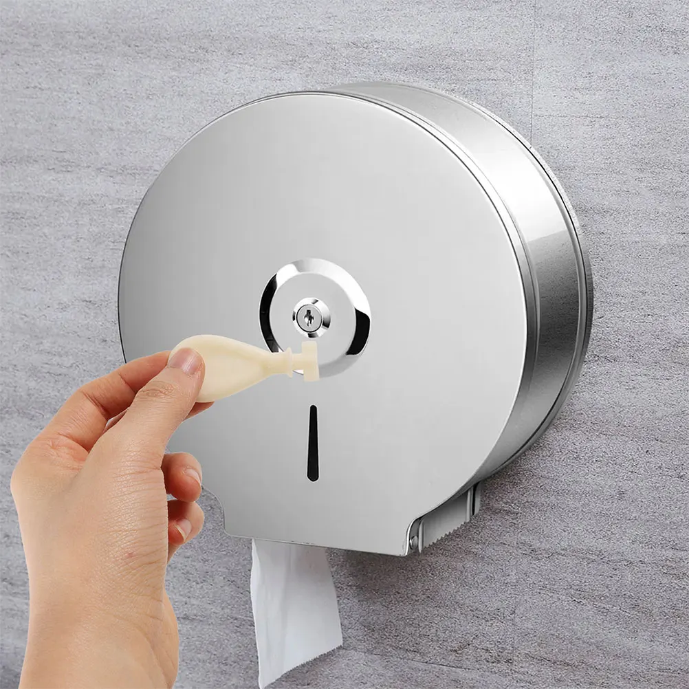 

2 Pcs Tissue Box Key Paper Towel Dispenser Keys Commercial Toilet Replacement Bathroom Jumbo