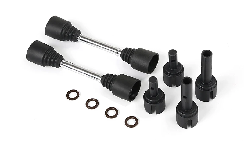 Ruofan リモコンカー BAHA 5B 強化トランスミッション ドッグボーンジョイントカップ 出力軸 トランスミッションシャフト 厚みのあるハーフシャフト