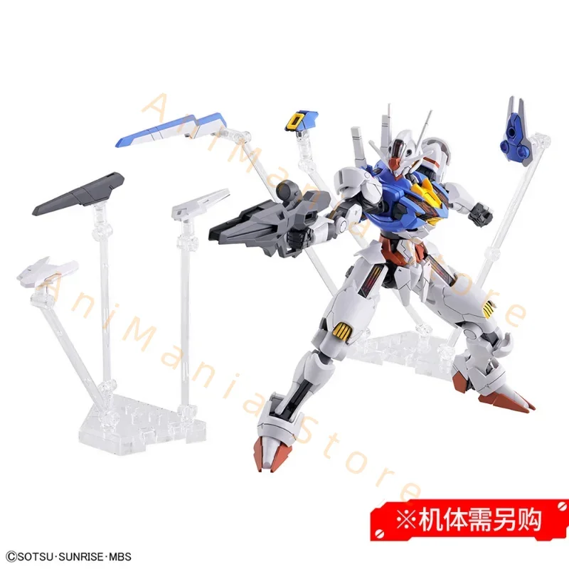 Bandai Gundam Model Kit Anime Figure HG THE FROM MERCURY DISPLAY BASE Action Figures Toys Gifts for Children