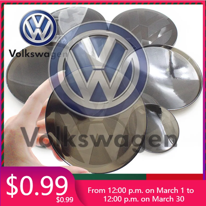 

Car Sticker 2pcs Front and Rear Emblem For Volkswagen VW Golf 6/Golf 7/Golf 7.5/Golf 8 Modified Black Label Flat Mirror Log