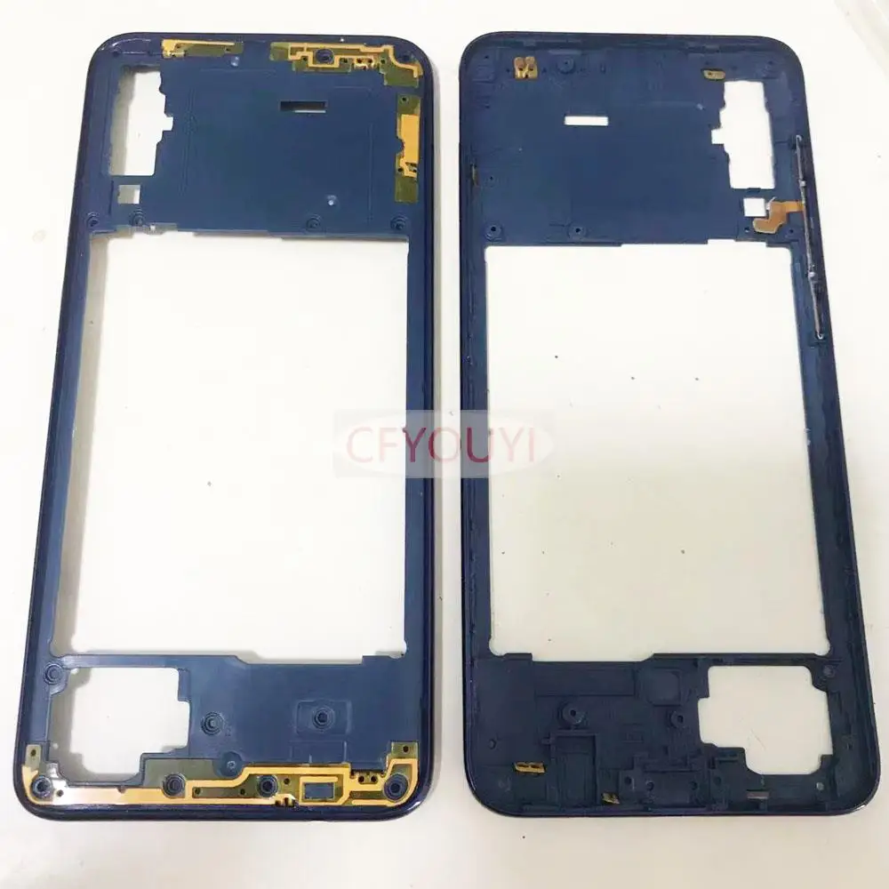 New For Samsung Galaxy A70 SM-A705F A705 Plastic Middle Plate Frame Housing Repair Part