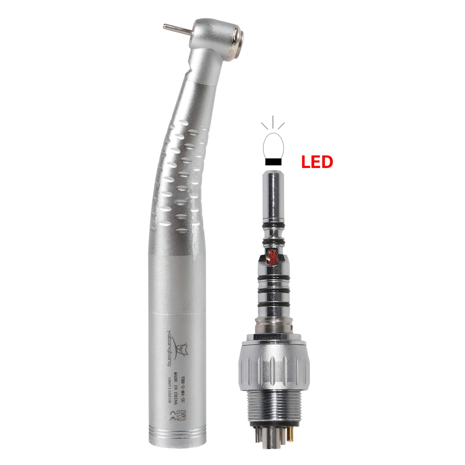 

Dental lectric High Speed Turbine Dental Handpiece LED High Speed Surgical Optical Handpiece with generator tool Fit Kavo