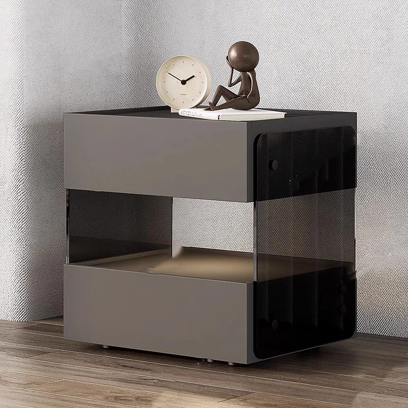 Modern Minimalist Nightstand Nordic Luxury Storage Organizer Nightstand Trendy Design Comodini Camera Da Letto Home Furniture