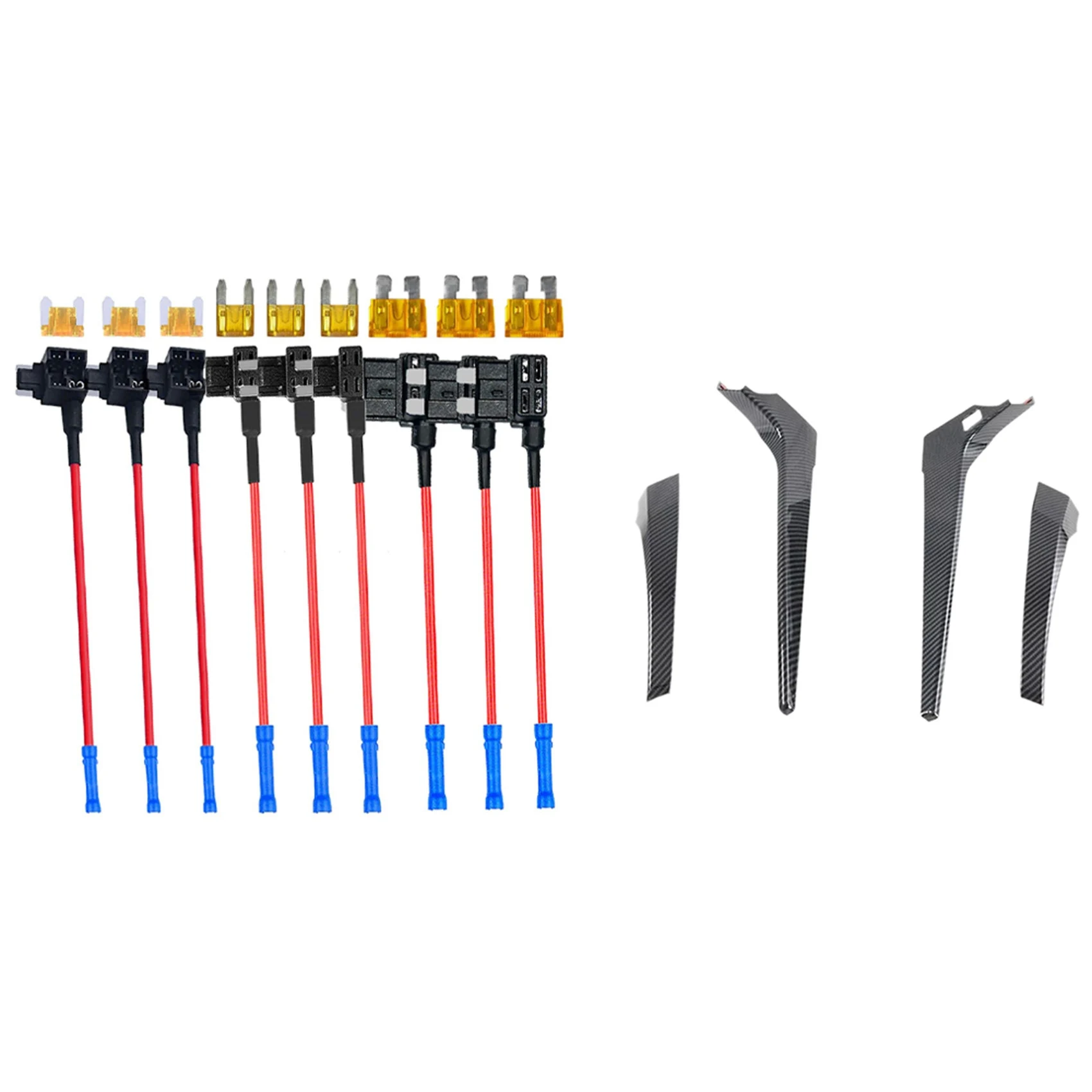 

1 комплект, 3 типа адаптеров и предохранителей для Mitsubishi Pajero Sport 2020