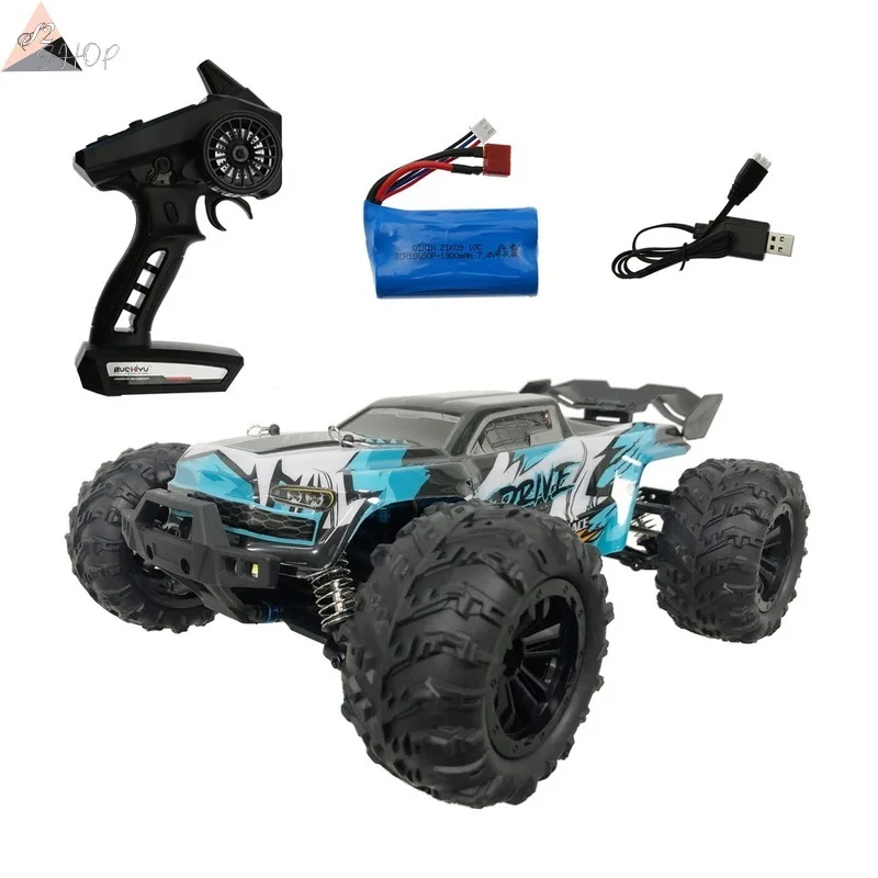 SCY 16102PRO 1:16 풀 프로포셔널 AWD RC카 - 고속 빅풋 쿠페 몬스터 스포츠카 RTR