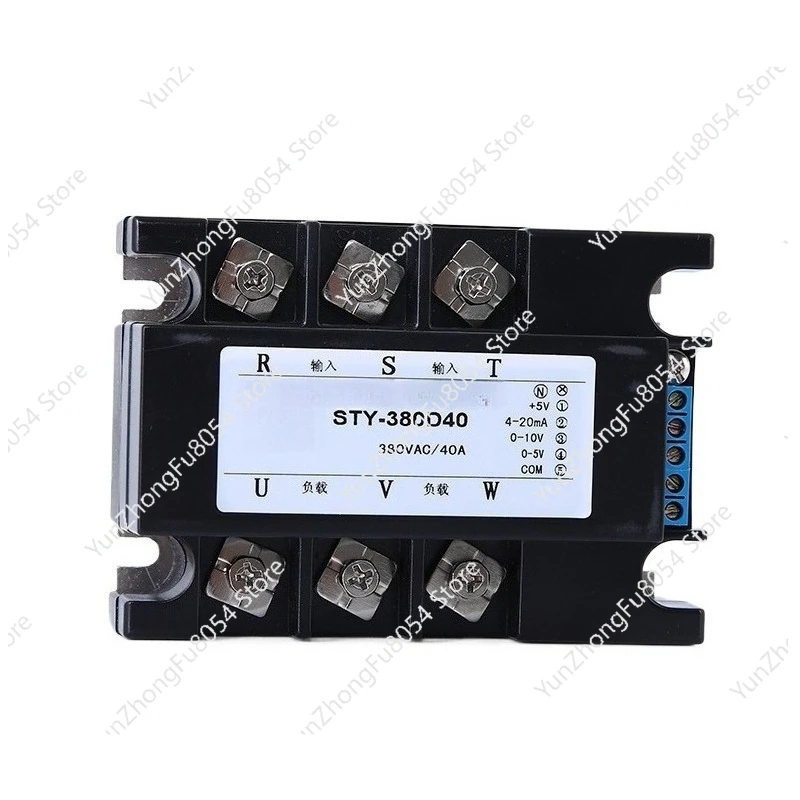 

STY-380D Isolated 100P Three-phase Solid State Relay 220V DC Control AC Small 24V Solid Module