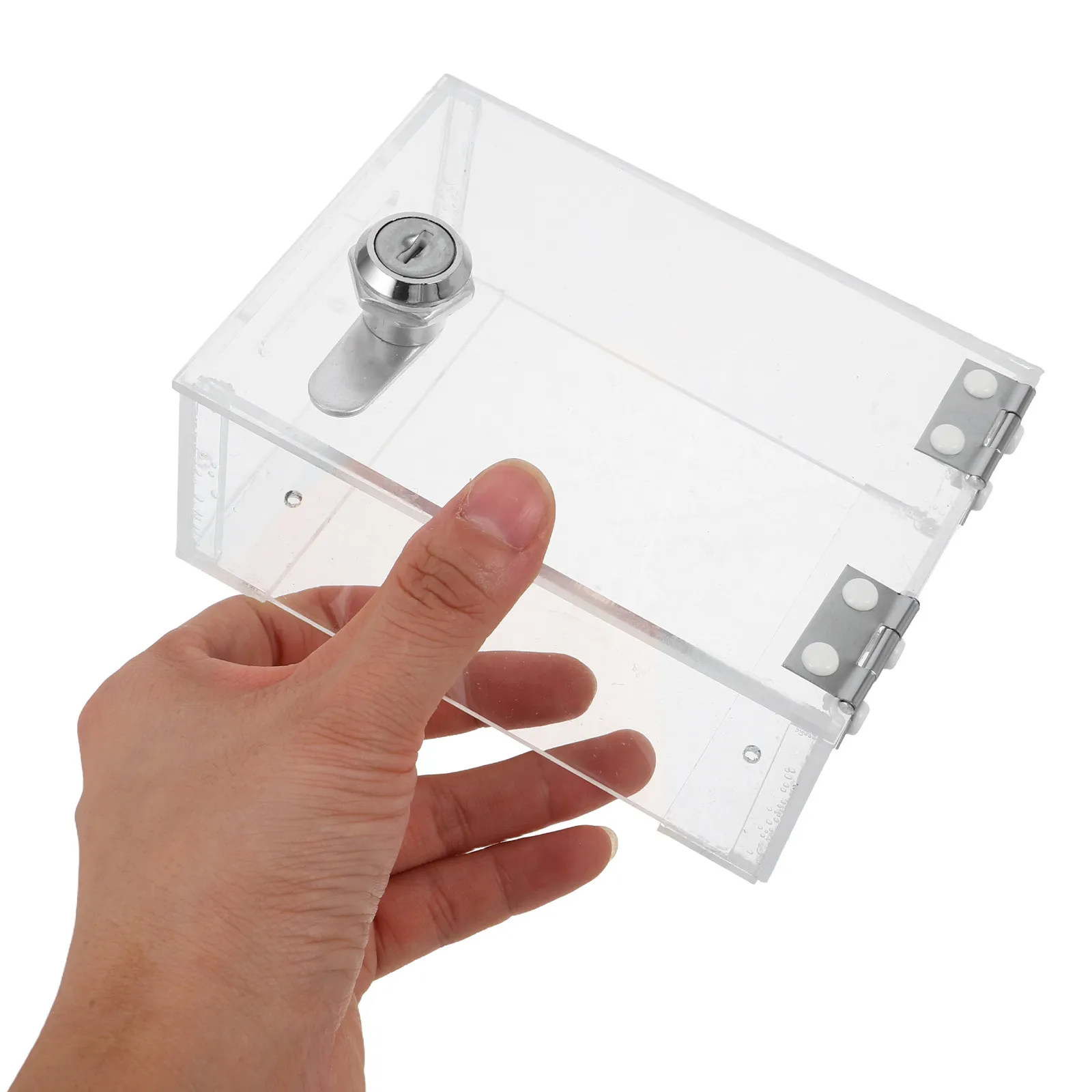 

Clear Acrylic Outlet Lock Key 86 Type Socket Waterproof Outdoor Electrical Switch Protector Home Safety