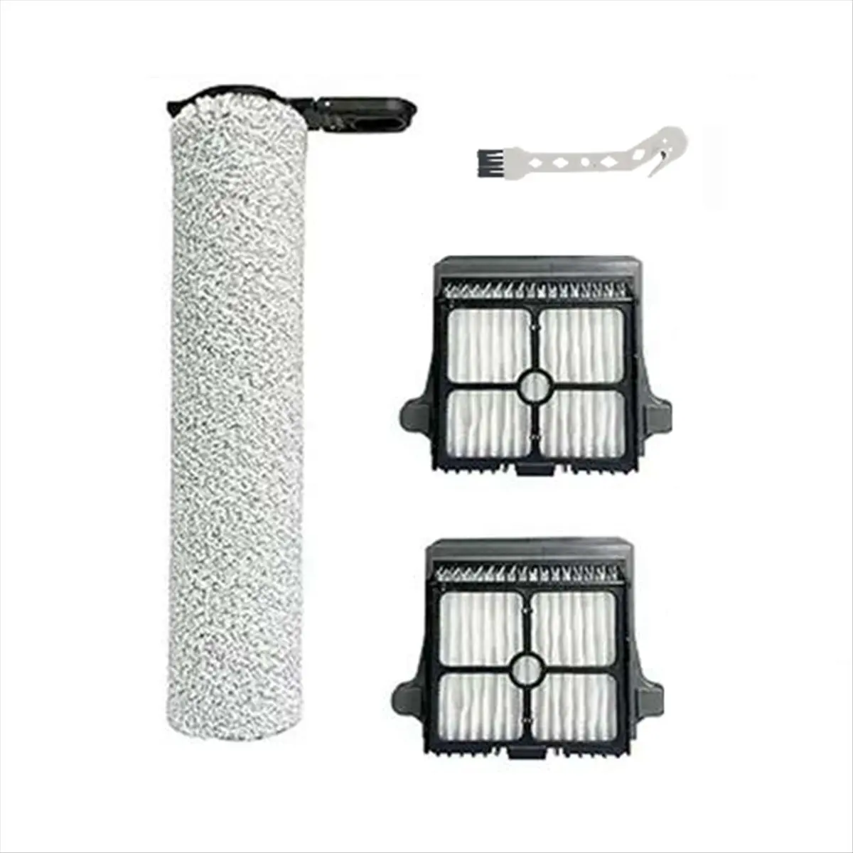 

4 шт. для Floor One S7 Steam Smart Беспроводной пылесос для влажной и сухой уборки пола, детали для чистки роликовой щетки Hepa-фильтр