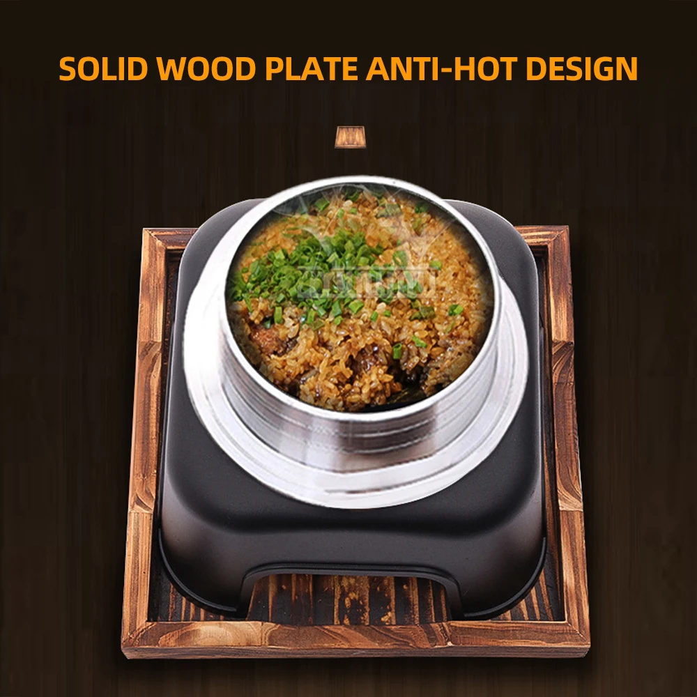 

Мини-рисоварка с антипригарным покрытием, пароварка, посуда для улицы Olla, многофункциональная интеллектуальная паровая панель Arrozt