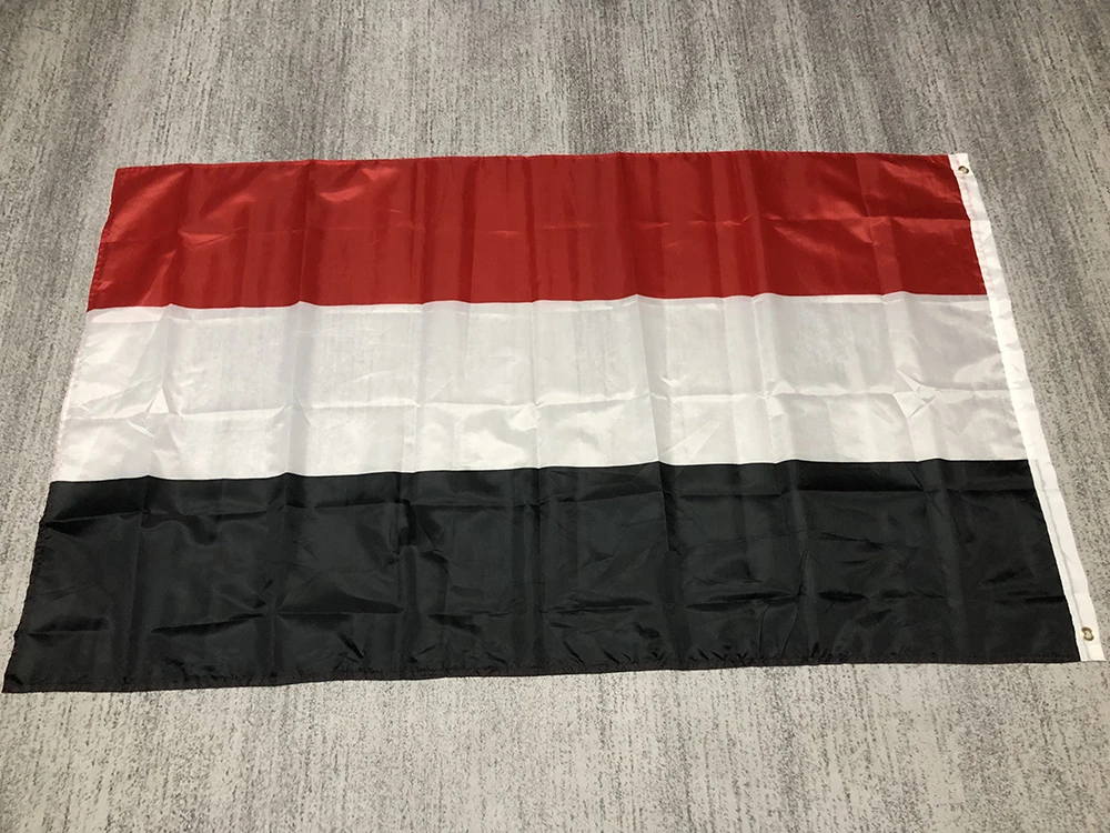 ZXZ free shipping Yemen flag 90x150cm Yemen Hanging National flags banner indoor outdoor decoration