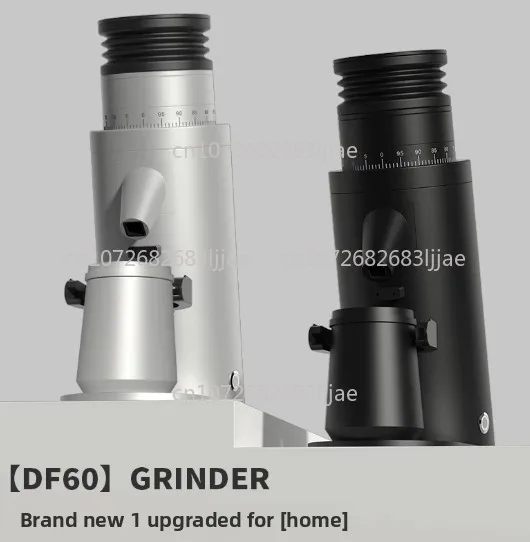 Df60 italian-style home coffee grinder - electric single-serve bean grinder with 60mm burr