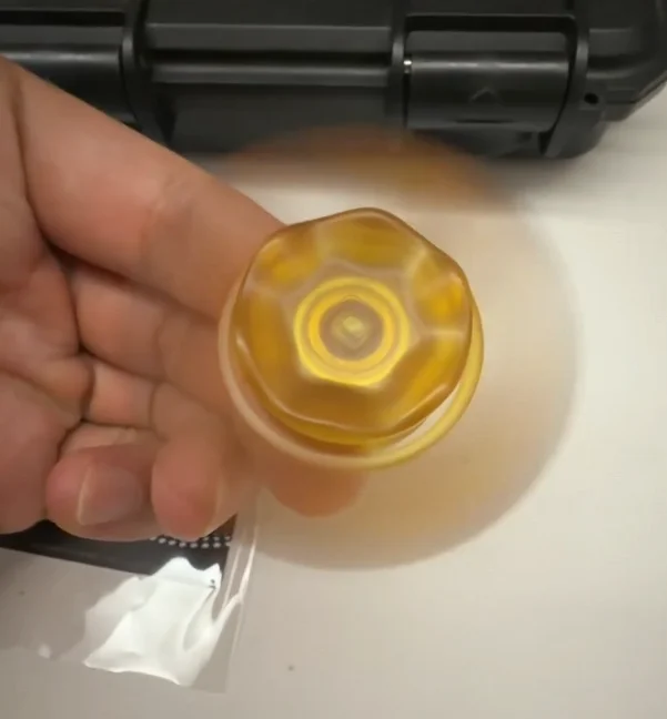 Used EDC Big collector PEI spinner Fingertip gyroscope Decompression toys