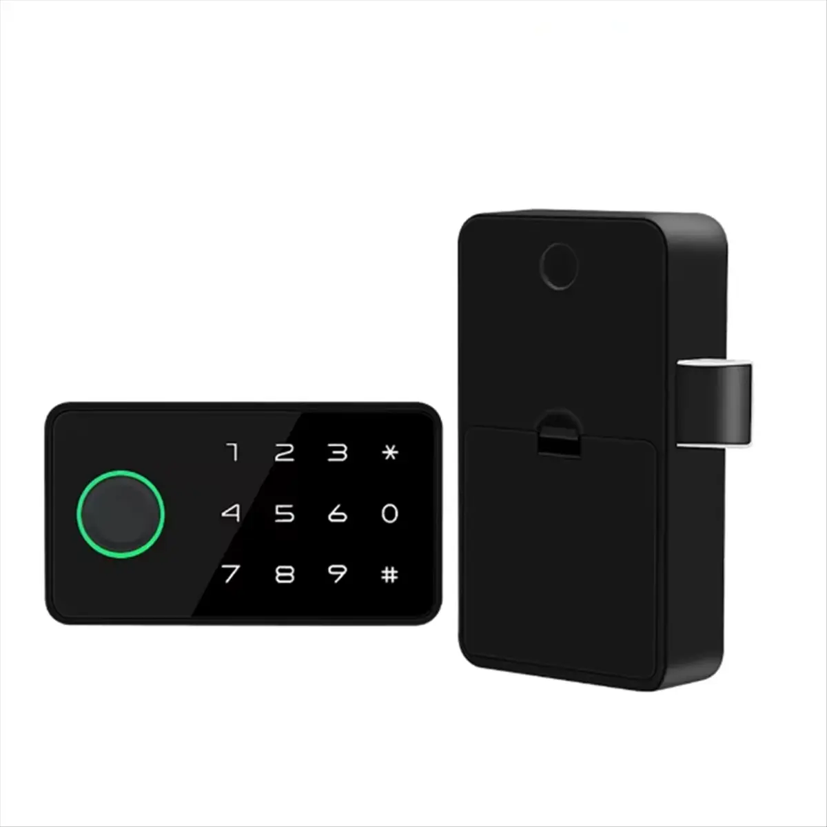 AB52 Tuya Smart Fingerprint No Punch Cam Lock Cabinet Lock Door Drawer Filing Cabinet Post Mail Locker Cupboard Locks