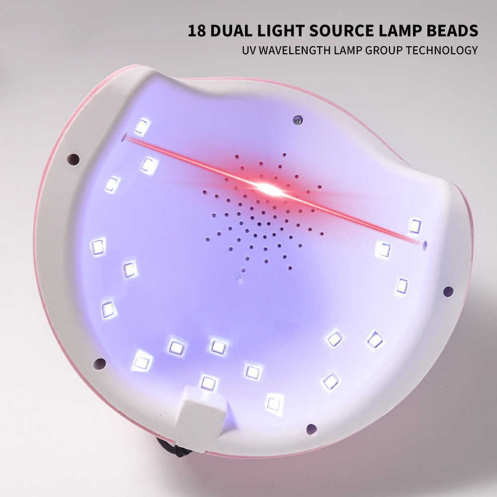 Professional 18 UV LED Nail Lamp with Sensor Nail Dryer USB Portable Curing All Dry Nail Gel Polish Nail Salon Equipment Tools