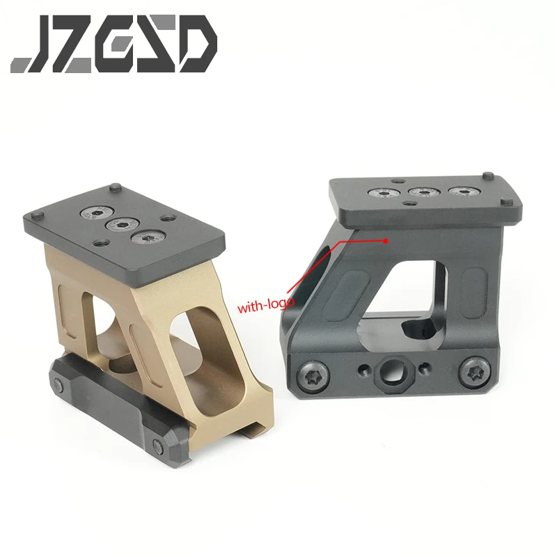 

Tactical UN RMR Optic Scope Mounting T001T002 Universa Heightening Optic Aiming Mount For RMR Red Dot Metal Elevated Base