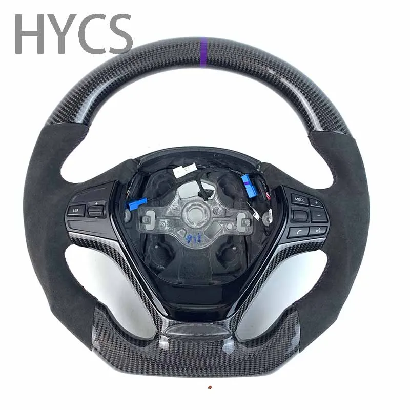 

Auto Accessories Customized Carbon Fiber Sports Steering Wheel for BMW F30 F35 F20 F22 F32 F36 2011-2019 Without airbags